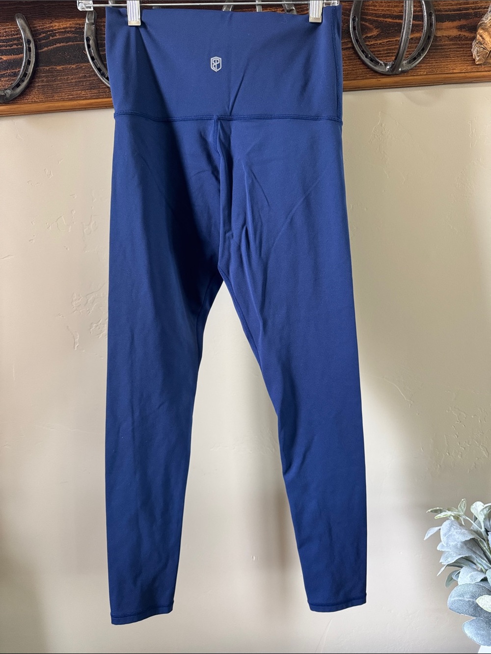 Born Primitive Navy Blue Leggings with Logo